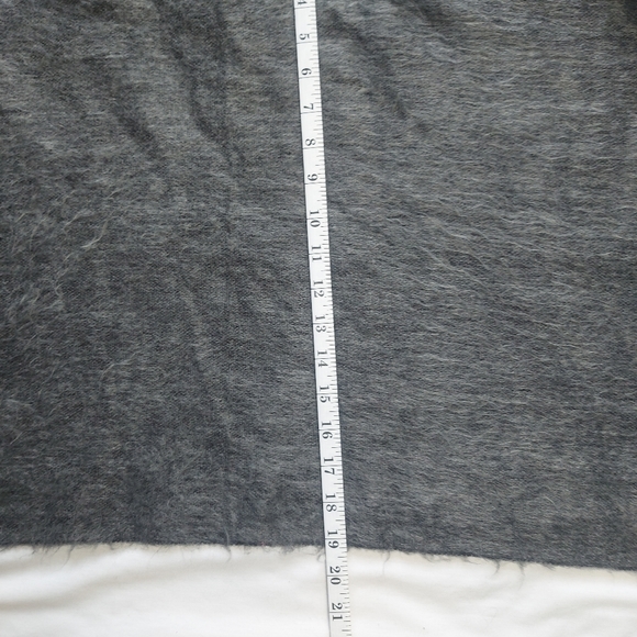 Pokoloko Cowl Neck Alpaca Poncho with Fringe, OS - Picture 9 of 10